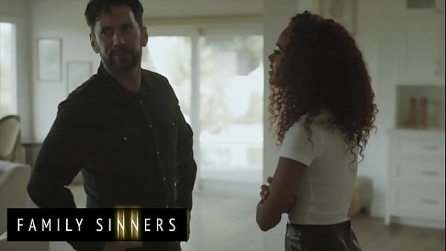 (Tommy Eats Gorgeous (Scarlit Scandals) Trimmed Pussy Pounds Her Hardcore - Family Sinners