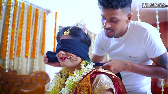 Newly Married Bhabhiji Fucked By Devar Blindfolded ( Full Movie )