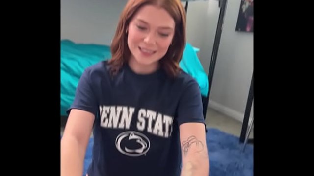 College Freshman Gets Fucked After Soccer Practice - Katerina Deville